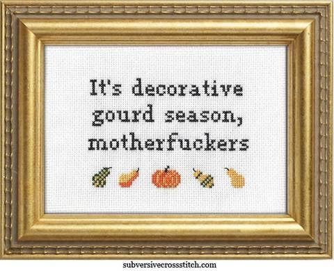 It's Decorative Gourd Season, Motherf*ckers: Deluxe Kit